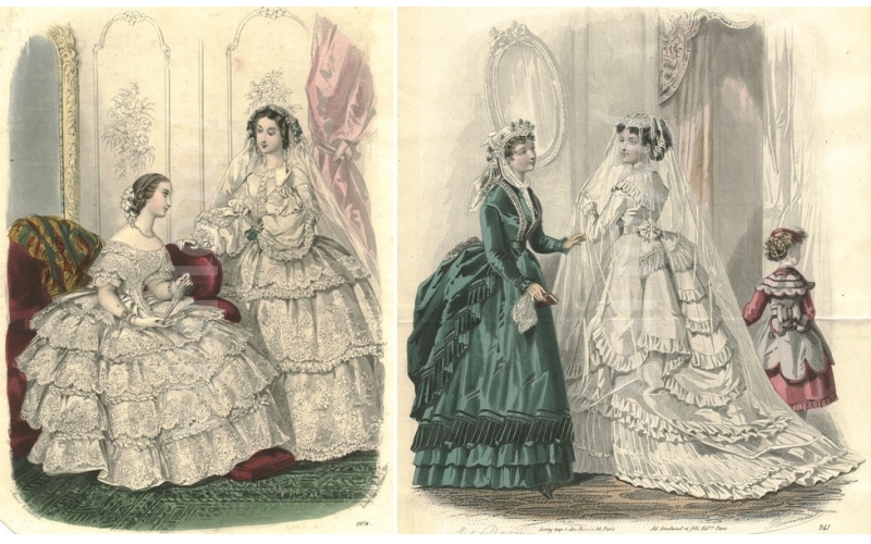 Платье Невесты 19 Века фото 15