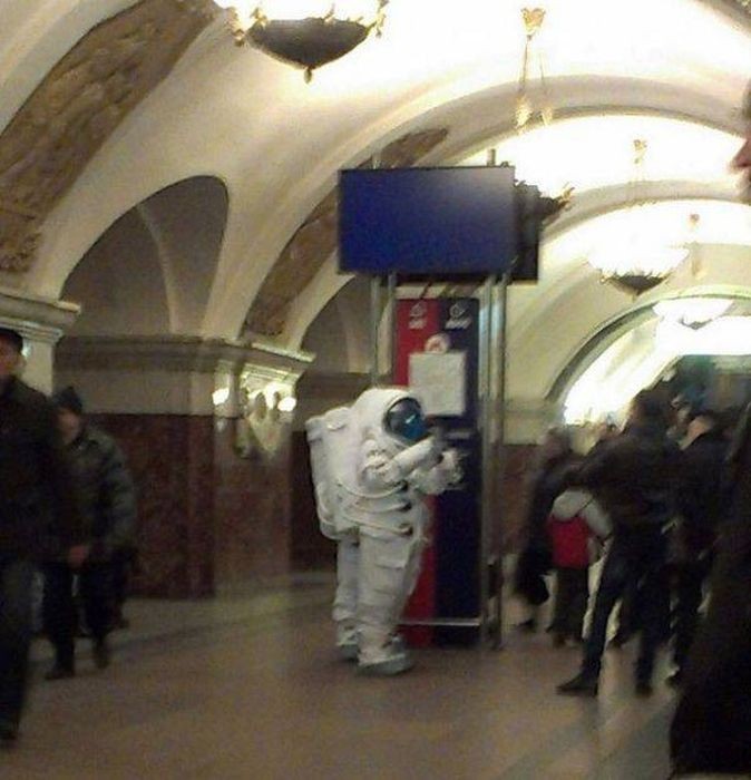 Фото, которые возможно было сделать только в России (39 фото)
