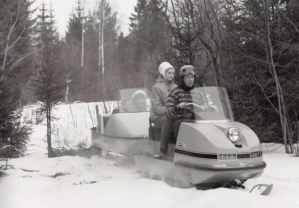 Первый советский снегоход «Буран» буран