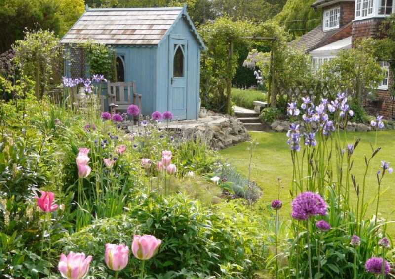 Шведская сказка в вашем саду: 11 советов по созданию сада в скандинавском стиле домашний очаг,,идеи для дачи,мастерство,своими руками