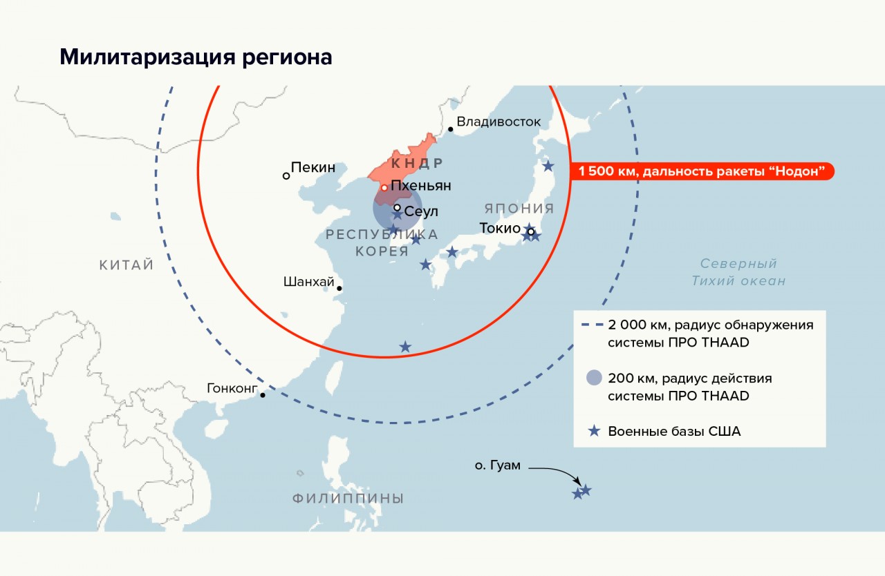 Напряженность вокруг Корейского полуострова