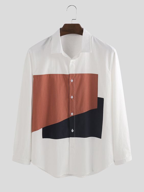 Рубашки из кусков катом, очень, много, оригинальных, рубашек, блузок, переделок   