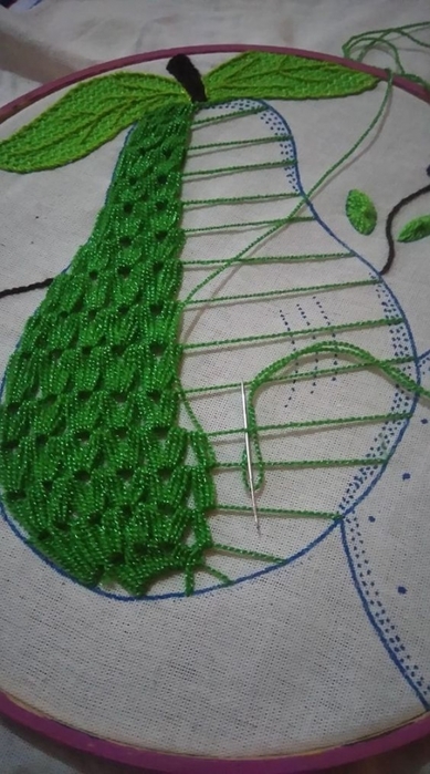 Вышивание: новые стежки и мотивы Вышивание: новые стежки и мотивы очумелые ручки