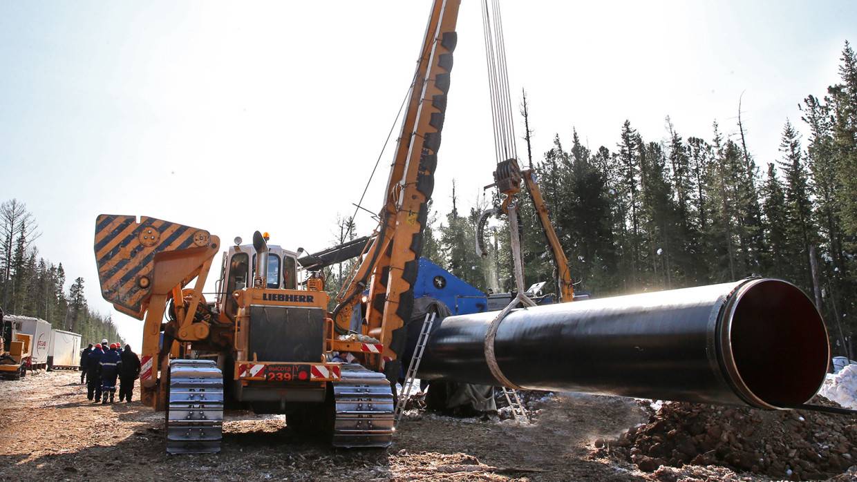 «Газпром» рассказал о ходе строительства трубопровода «Сахалин — Хабаровск — Владивосток»