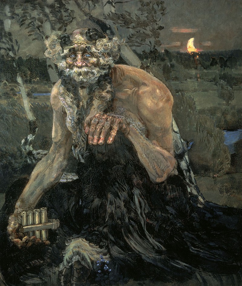 «Поверженный демон» Михаила Врубеля