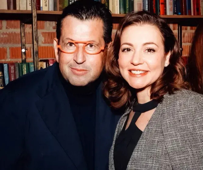 Иван Ургант, Ян Яновский, Алёна Долецкая и Дарина Алексеева на премии фонда 