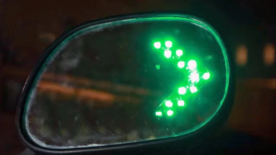 Сделать LED повторители поворотников в зеркалах заднего вида