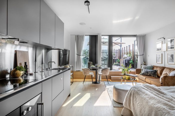 5 секретов красивой студии: вдохновляющая однушка в Стокгольме интерьер и дизайн,квартира,малометражка,студия