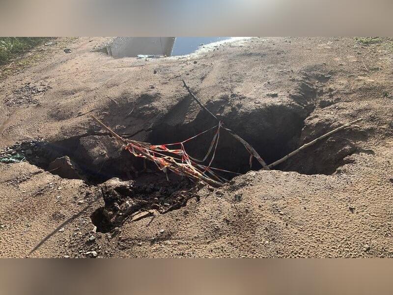 Проезд к селу Любовь начали восстанавливать