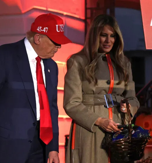 Дональд и Мелания Трамп