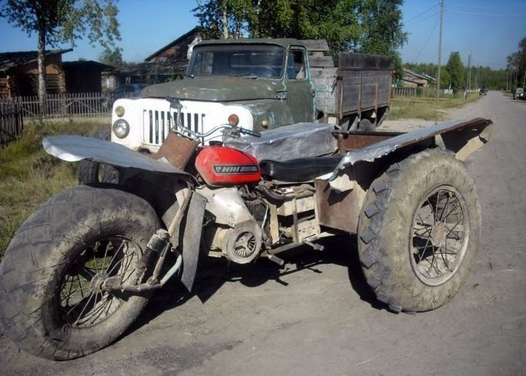Интересные самоделки деревенских изобретателей автосамоделки