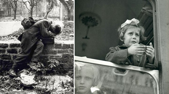 Эмоциональные исторические фотографии