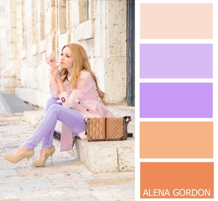 Нежные весенние сочетания в одежде 