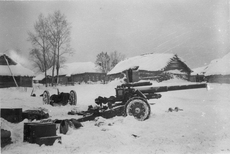 Трофейные 105-мм пушки и 150-мм тяжелые полевые гаубицы на службе в РККА Трофейные 105-мм пушки и 150-мм тяжелые полевые гаубицы на службе в РККА оружие