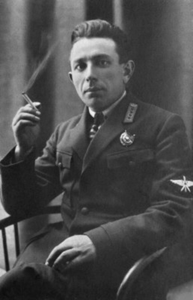 Советский лётчик Примо Джибелли