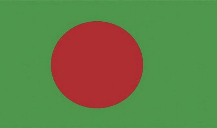 Флаг Бангладеша.
