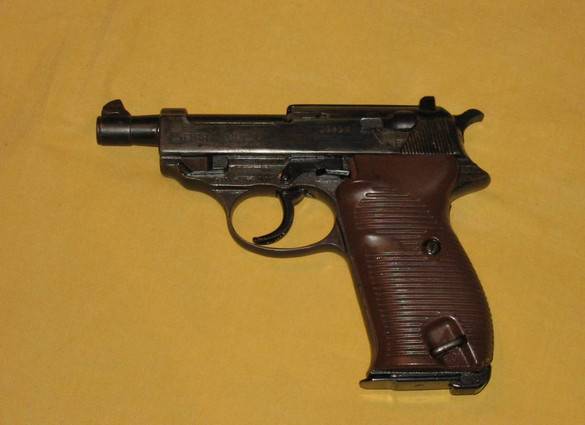 Использование трофейных немецких пистолетов в СССР оружие