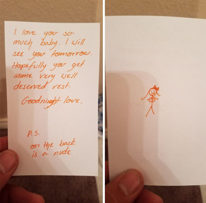 After Working An 18 Hour Day, I Came Home To Find This Note Left By My Wife In The Bathroom