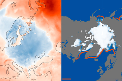 В Сибири зафиксировано рекордное повышение температуры