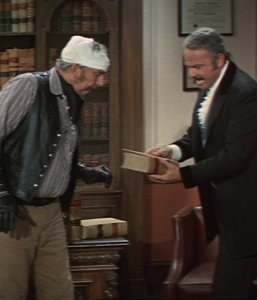 Blazing Saddles was one of Mel Brooks' best meta performances.