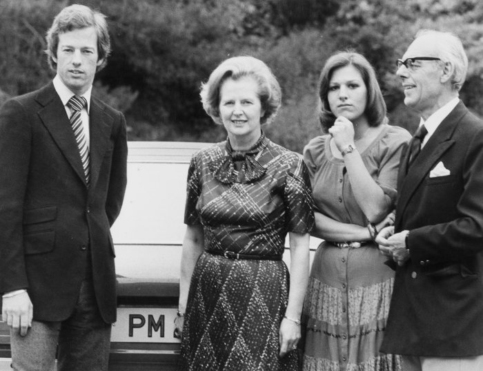 Маргарет и Денис Тэтчер с детьми. / Фото: www.thesun.co.uk Наследники «железной леди»: Как сложилась жизнь детей Маргарет Тэтчер