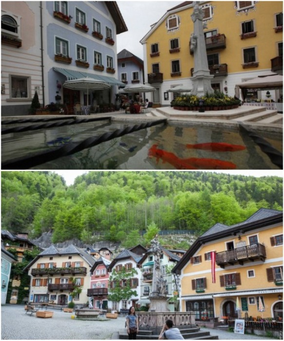 Архитектурные клоны: в Китае появились точные копии целых городов из других частей света китай,путешествие,страны,туризм