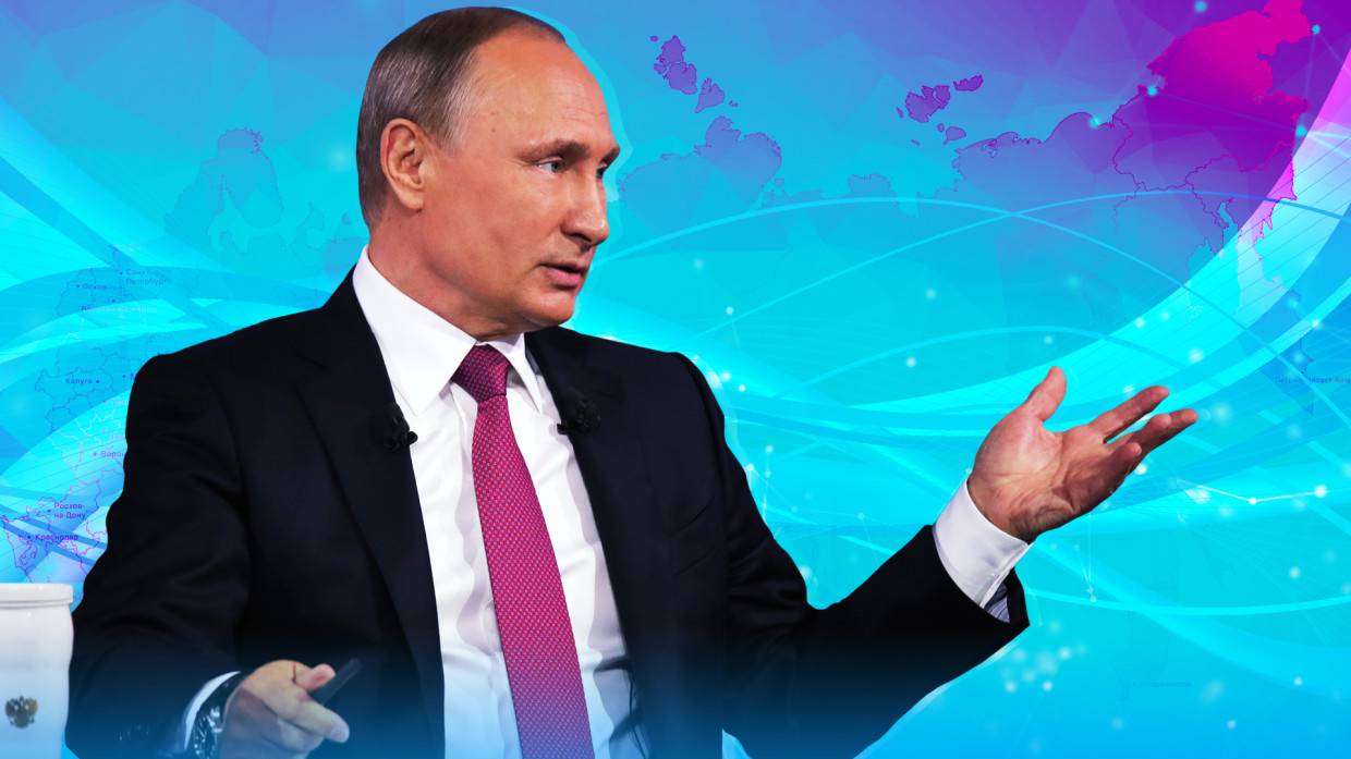 Читатели «Дневник» и «Факти» восхитились выступлением Путина на пресс-конференции Политика