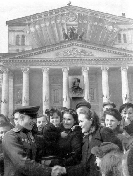 Москва в мае-июне 1945 года Великая отечественная война,история России