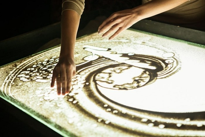 Sand Drawing