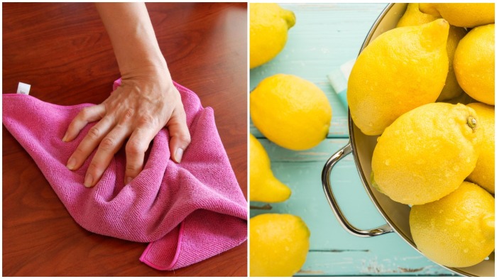Как надолго избавиться от пыли с помощью лимонной тряпки лайфхак,полезные советы,уборка
