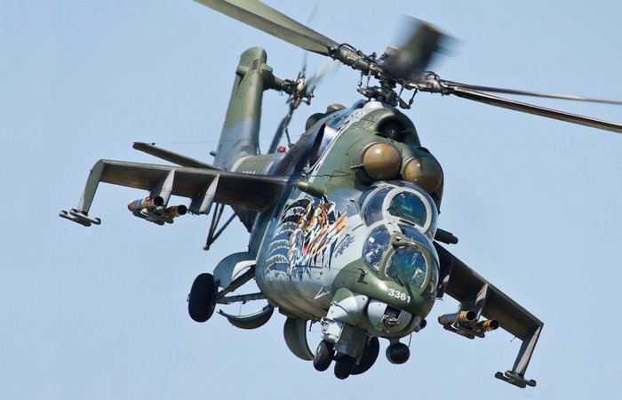 Самый «воюющий» в мире вертолет Ми-24 «Лань».