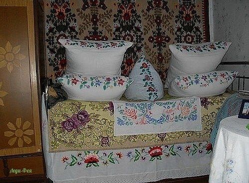 А вы помните такую бабушкину постель? Исчезающая красота! дизайн интерьера,разное