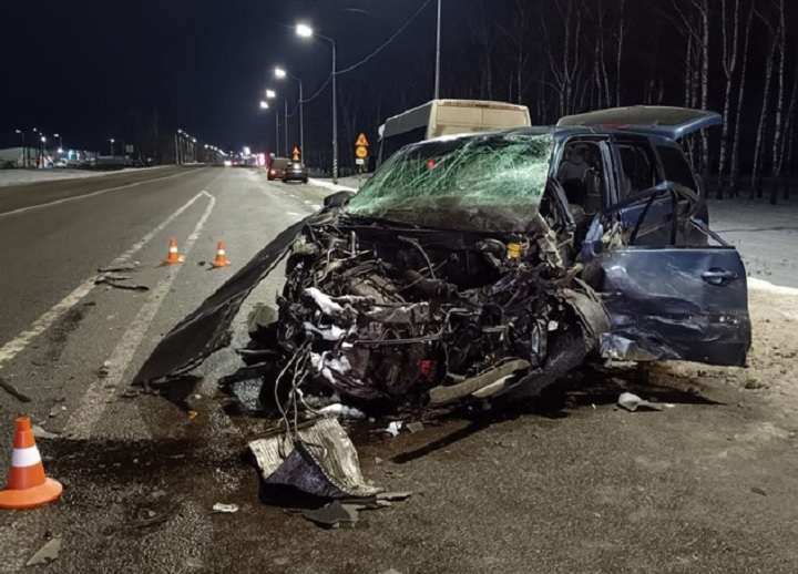 В массовом ДТП в Брянском районе погибли двое водителей иномарок