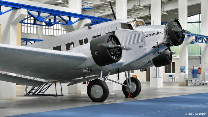 Пассажирский Ju 52 в Техническом музее Хуго Юнкерса в Дессау