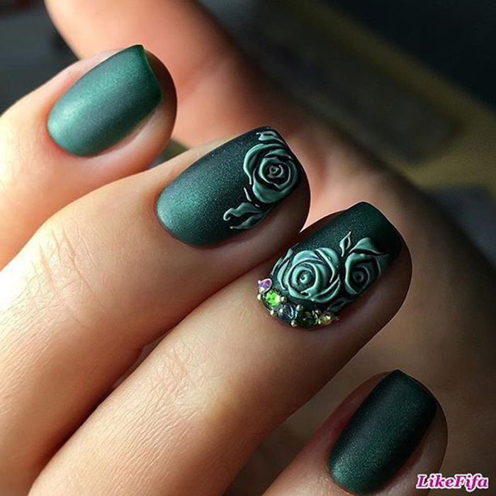 Двадцать два великолепных варианта маникюра с дизайном Двадцать два великолепных варианта маникюра с дизайном идеи для маникюра