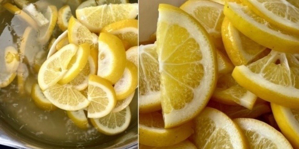 Лимонное варенье с кожурой