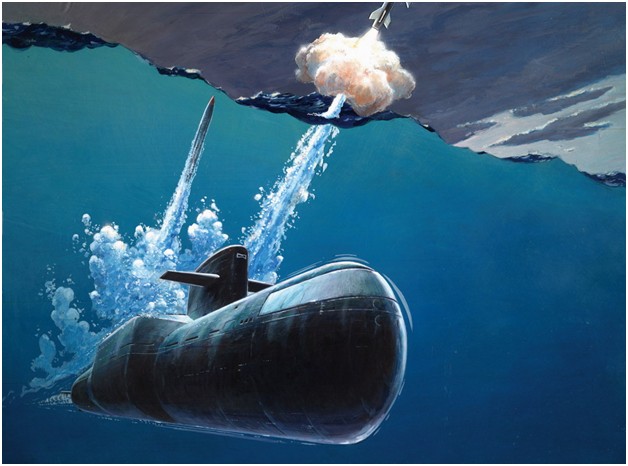 Подводная лодка "Краснодар" выполнила пуски ракет из подводного положения по ИГИЛ в Сирии