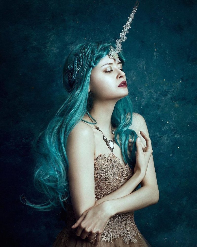 Потрясающие работы фотохудожницы, превращающей девушек в сказочных принцесс живопись,художники