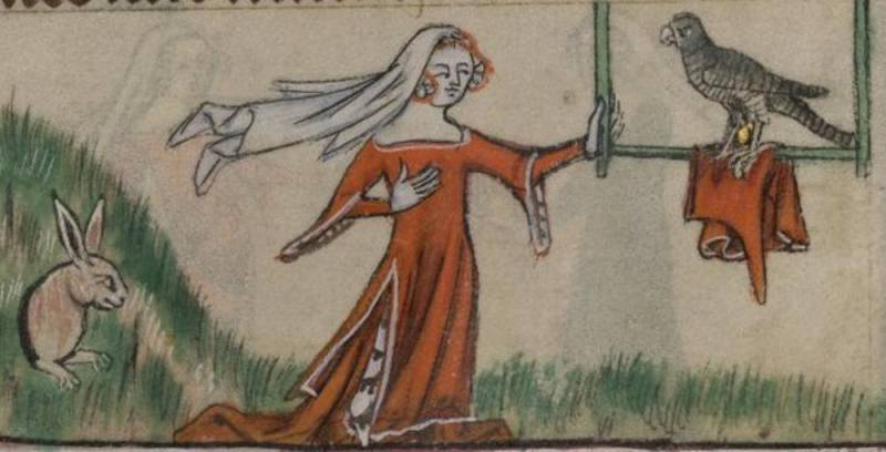 Иллюстрированная повесть об охоте знатных дам из средневекового замка Иллюстрированная повесть об охоте знатных дам из средневекового замка история