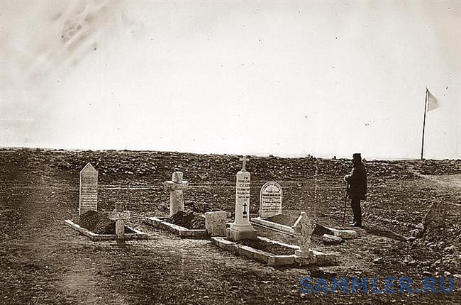 Роджер Фентон. Английское кладбище под Балаклавой. 1855