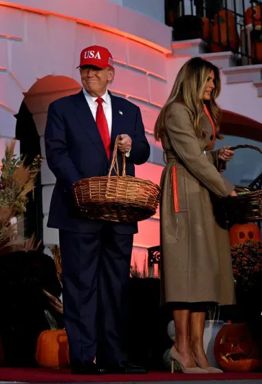 Дональд и Мелания Трамп