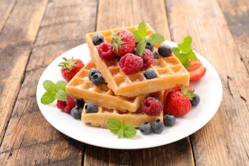 Вкусные и полезные вафли для здорового питания