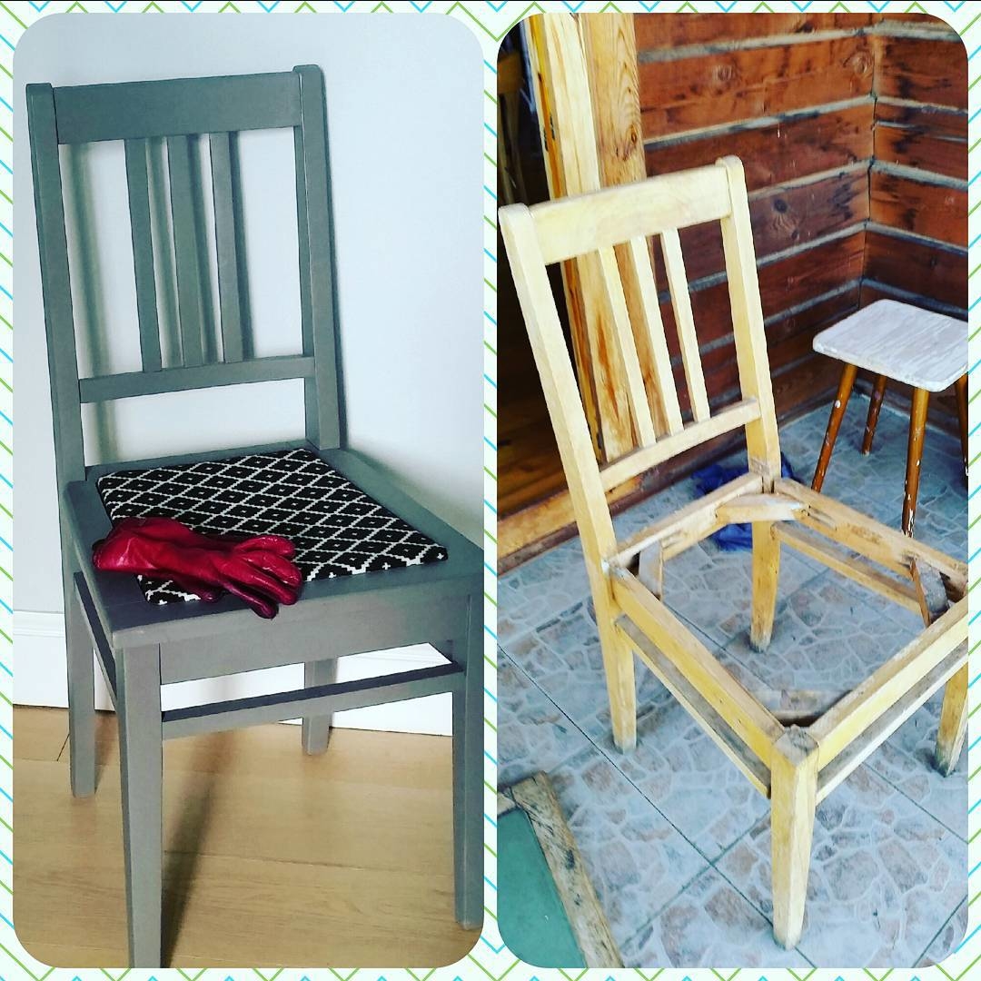 Реставрируем старый стул