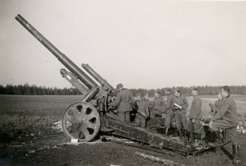 Трофейные 105-мм пушки и 150-мм тяжелые полевые гаубицы на службе в РККА Трофейные 105-мм пушки и 150-мм тяжелые полевые гаубицы на службе в РККА оружие