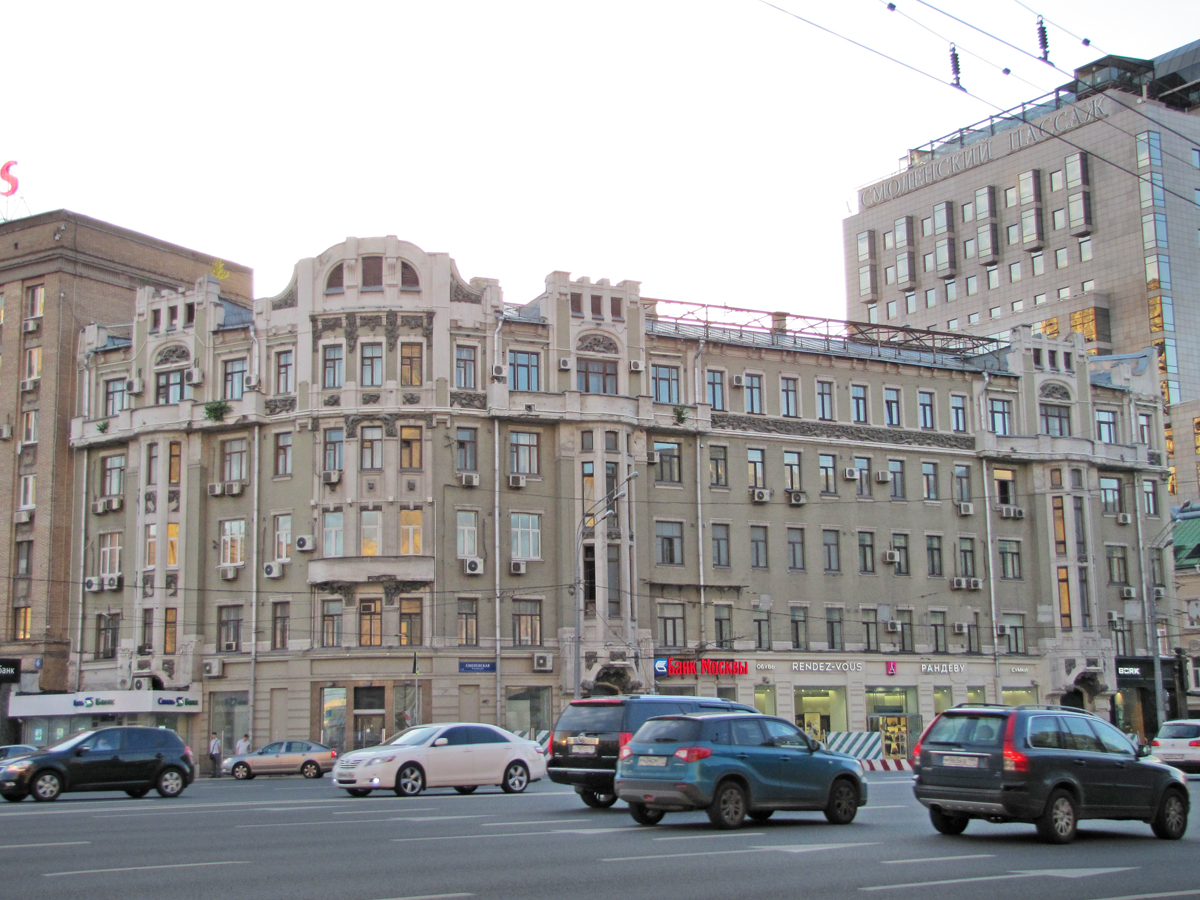 Причудливый декор московских домов в стиле модерн, ч.9