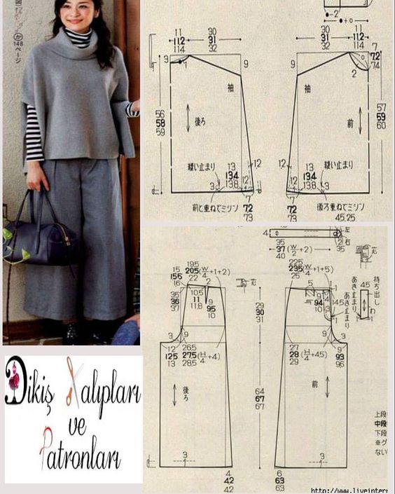 Интересные выкройки, подборка Интересные выкройки, подборка выкройка,идеи,крой и шитьё,Одежда