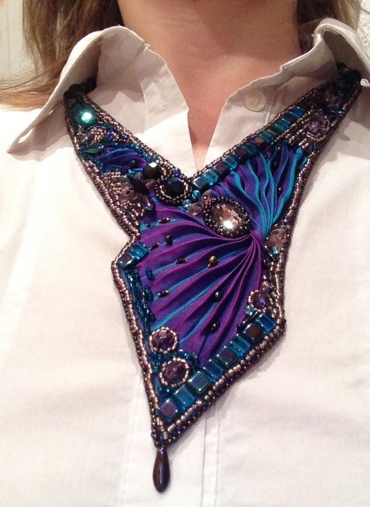 Рукоделие — техника шибори: мастер-классы, фото, идеи Рукоделие — техника шибори: мастер-классы, фото, идеи сделай сам,Украшения,шибори