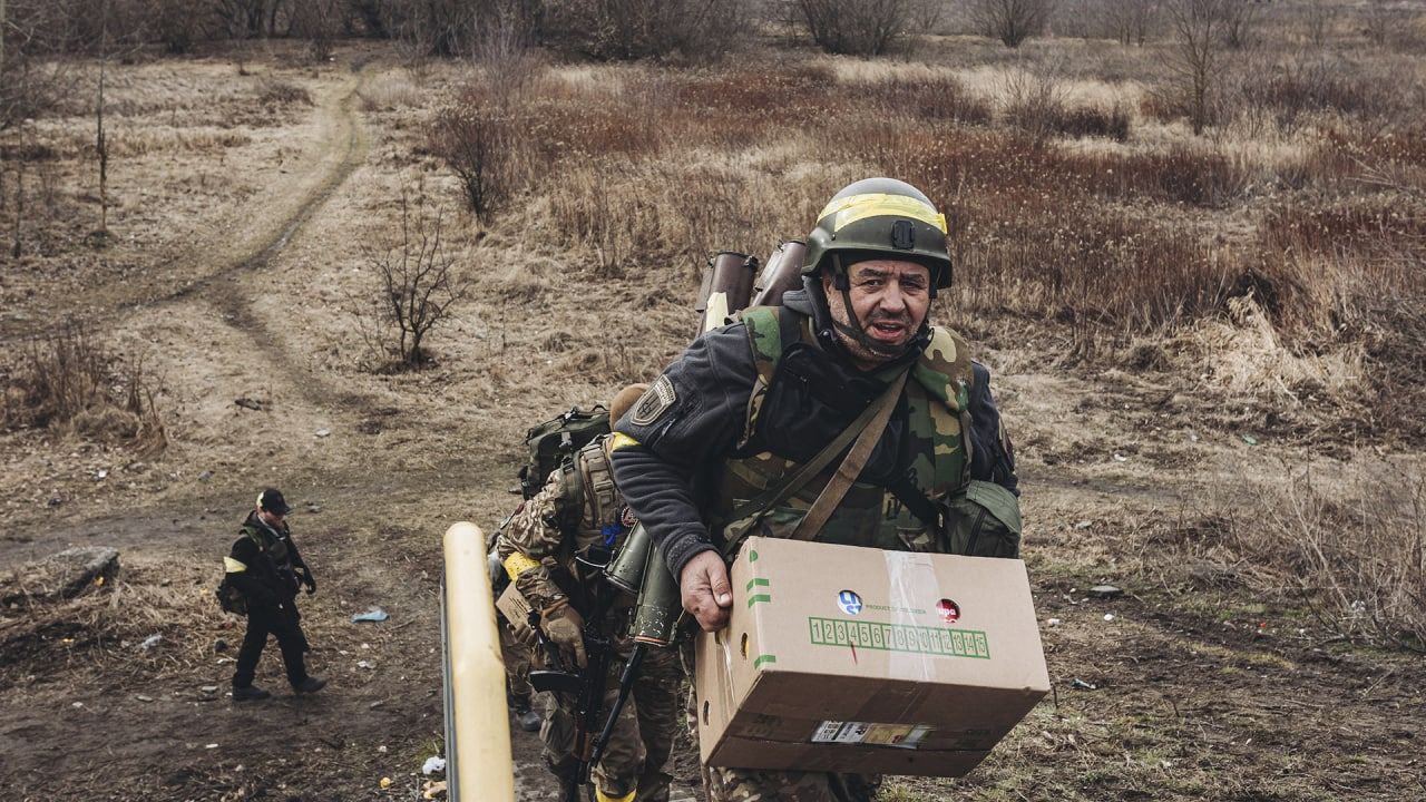 Российские военнослужащие нашли схрон вооружения ВСУ в Херсоне Армия,Украина