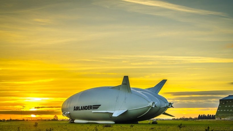 Обновленный Airlander 10: как выглядит самое большое воздушное судно в мире