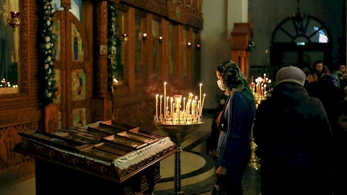 Служба в храме в Барнауле / Фото: amic.ru